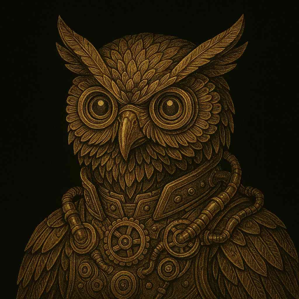 Steampunk Owl NFT